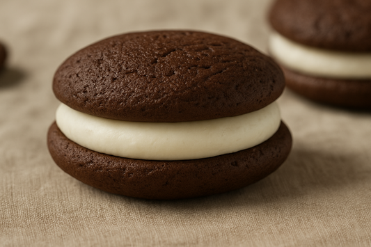 Chocolate with Vanilla Whoopie Pie